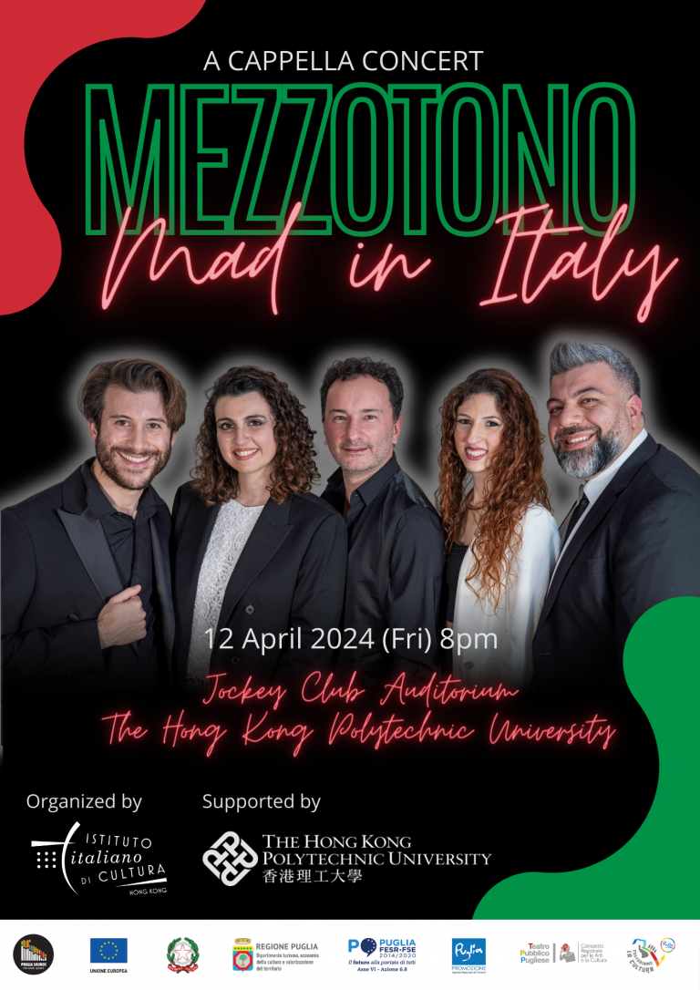 Concerto a cappella: Mezzotono, Mad in Italy – Evento gratuito