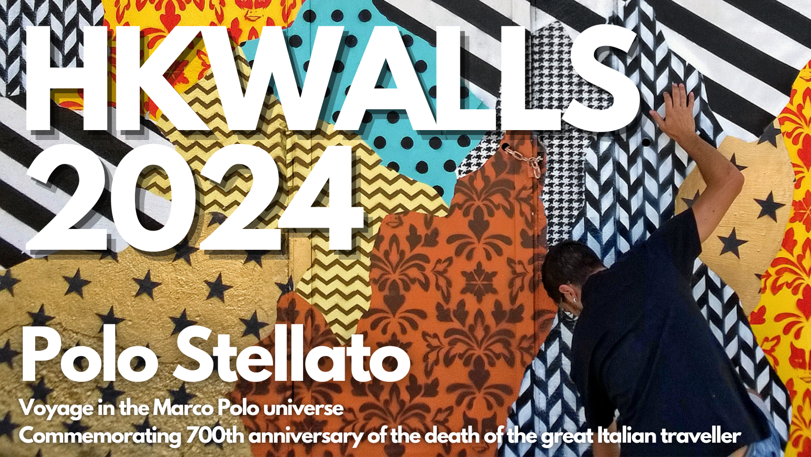 Polo Stellao: Mural by UNO during HKWALLS2024 – FREE EVENT
