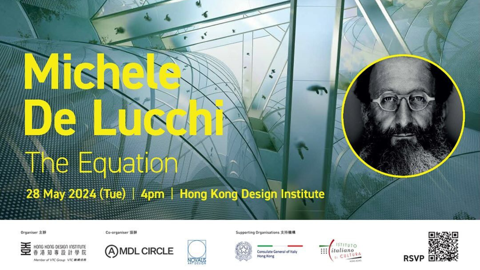 HKDI Open Lecture – Michele De Lucchi: The Equation – Free Event