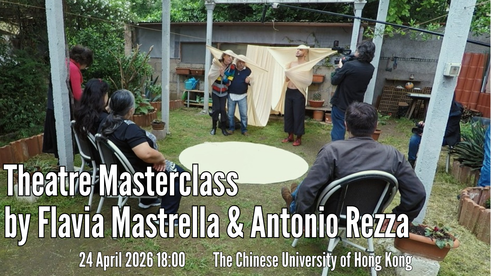 Theatre Masterclass by Flavia Mastrella & Antonio Rezza – FREE EVENT